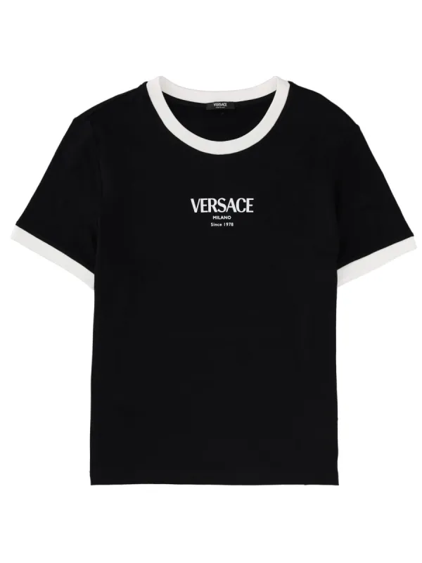 T-SHIRT WITH LOGO made by Versace