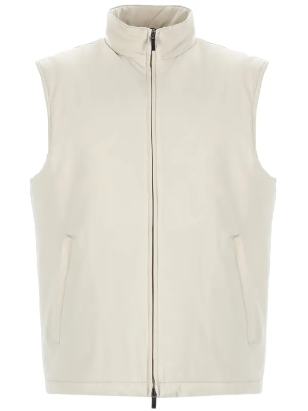 TURTLENECK VEST made by Fay