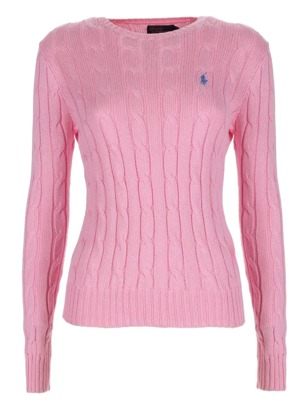 CABLE KNIT WITH LOGO made by Polo by Ralph Lauren