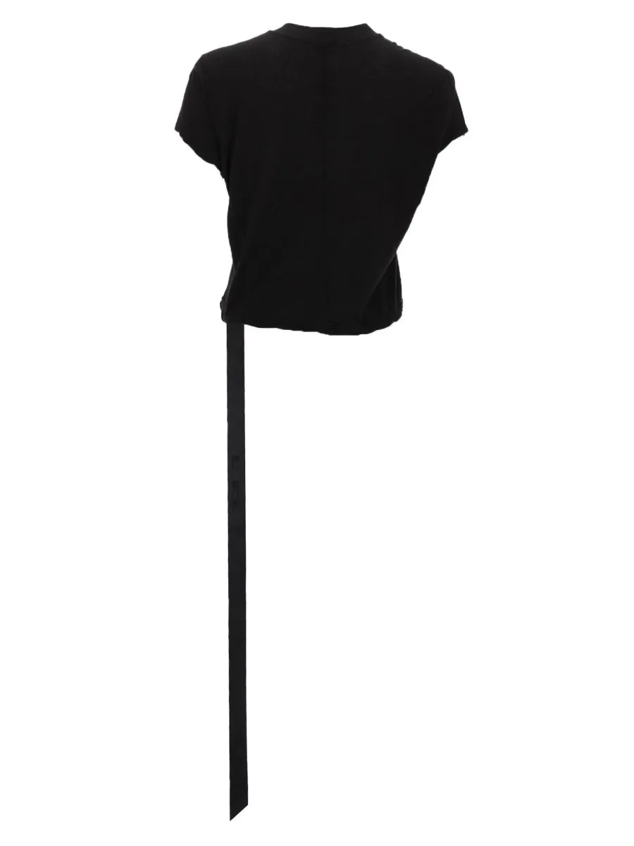 "CROPPED SMALL LEVEL T" T-SHIRT sold by Lord & Taylor product image thumbnail 3