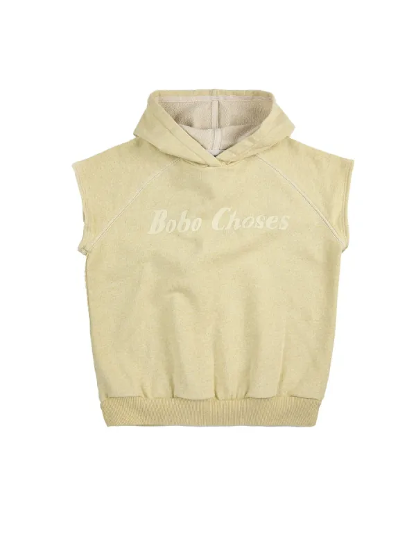 SLEEVELESS SWEATSHIRT WITH LOGO made by Bobo Choses