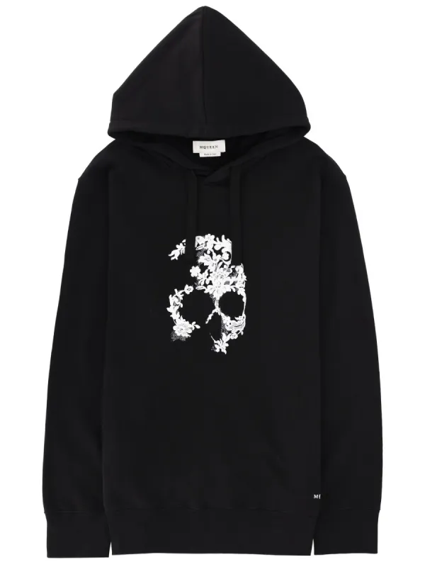 SWEATSHIRT WITH "SKULL MOTIF" made by Alexander McQueen