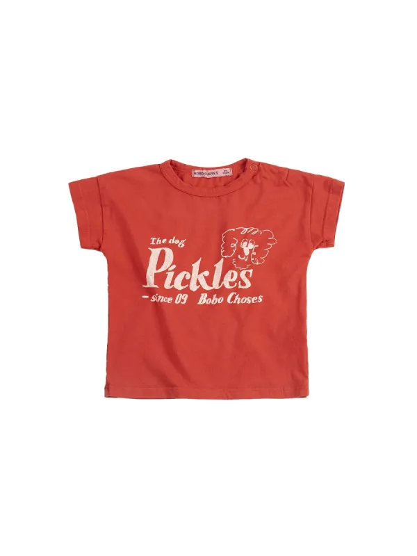 "PICKLES THE DOG" T-SHIRT made by Bobo Choses