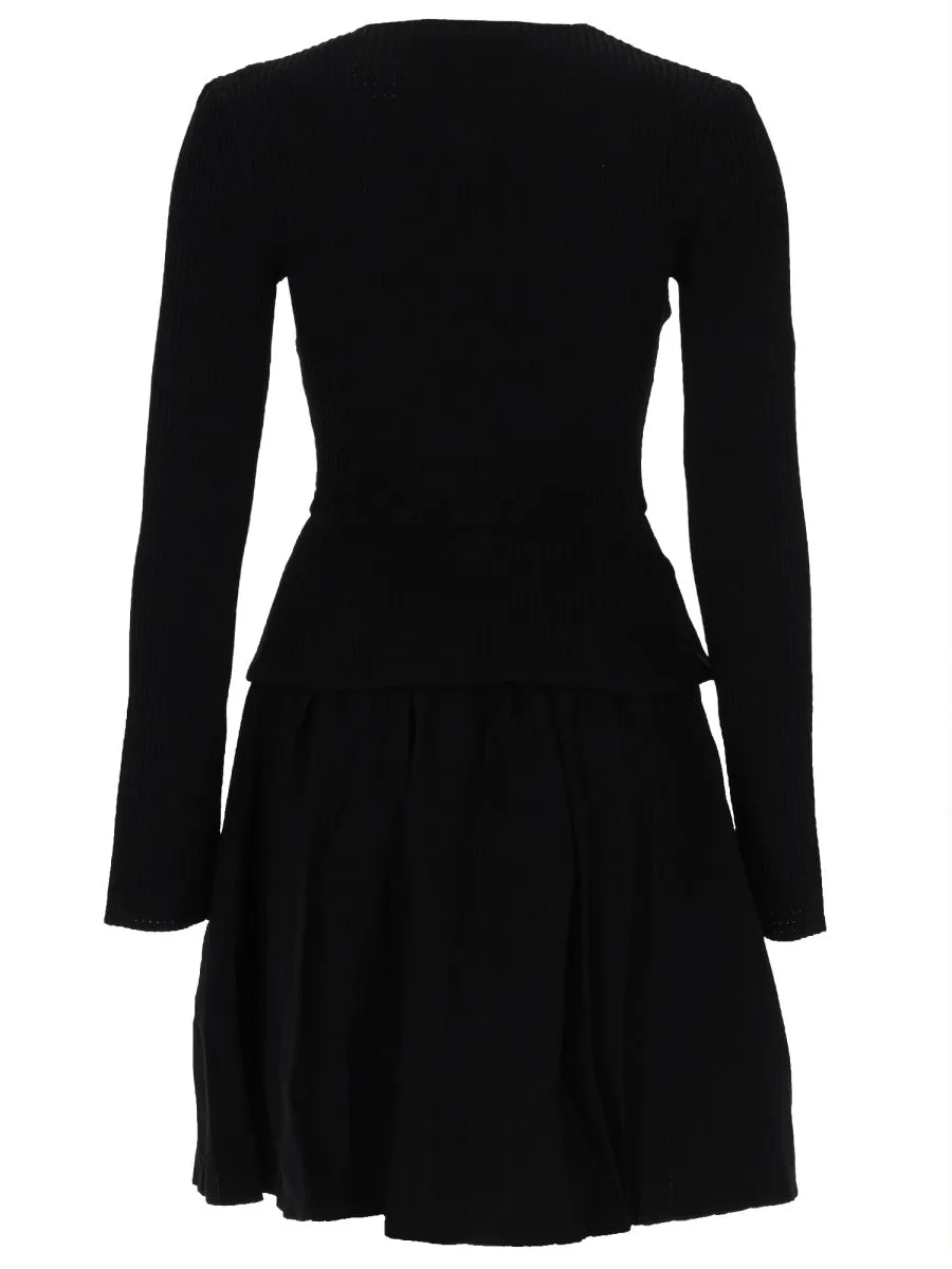 MINI DRESS WITH CONTRASTING COLLAR sold by Lord & Taylor product image thumbnail 2