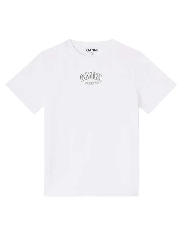 T-SHIRT WITH LOGO made by Ganni