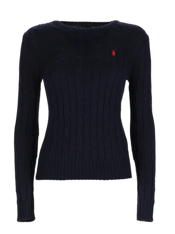 CABLE KNIT WITH LOGO sold by Lord & Taylor