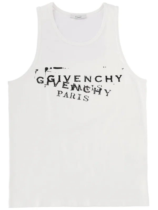 TANK TOP WITH LOGO made by Givenchy