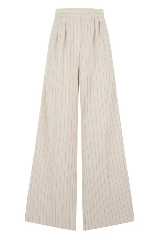 PALAZZO PANTS IN COTTON made by MaxMara