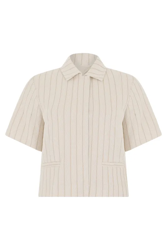 COTTON SHORT-SLEEVE SHIRT made by MaxMara