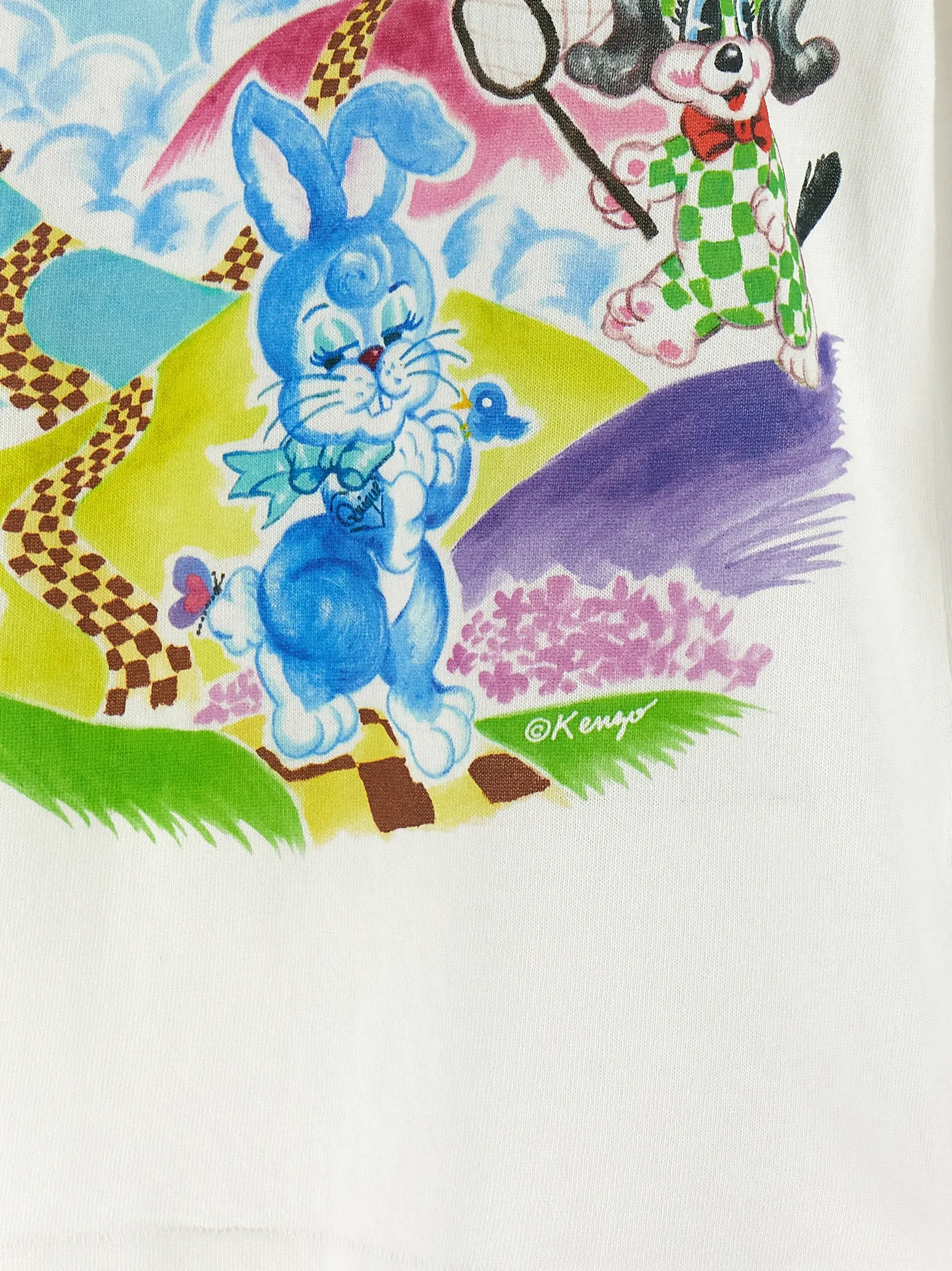 'KENZO Cartoon' T-shirt sold by Lord & Taylor product image thumbnail 4