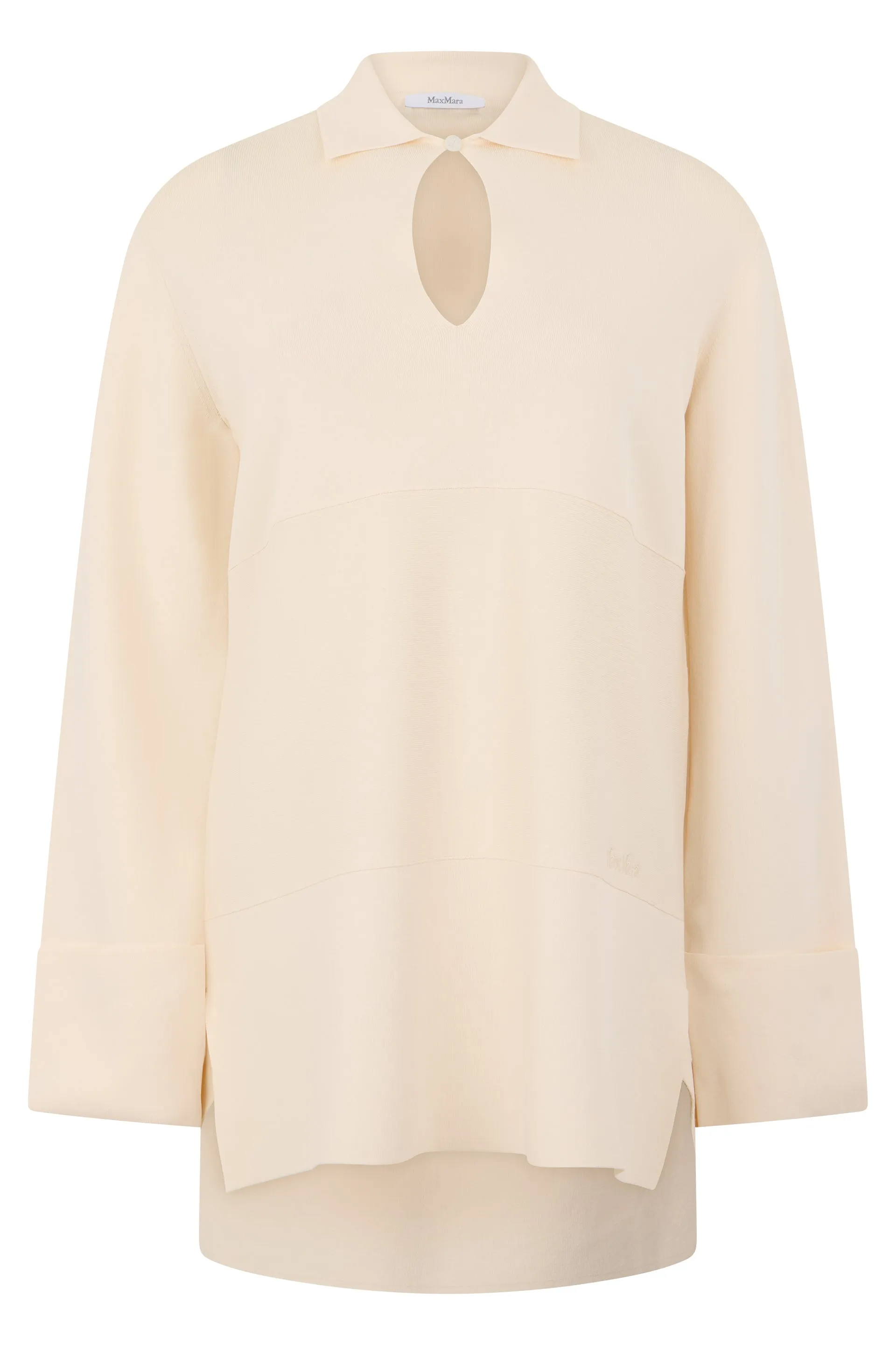BLOUSE IN A VISCOSE AND POLYAMIDE BLEND sold by Lord & Taylor