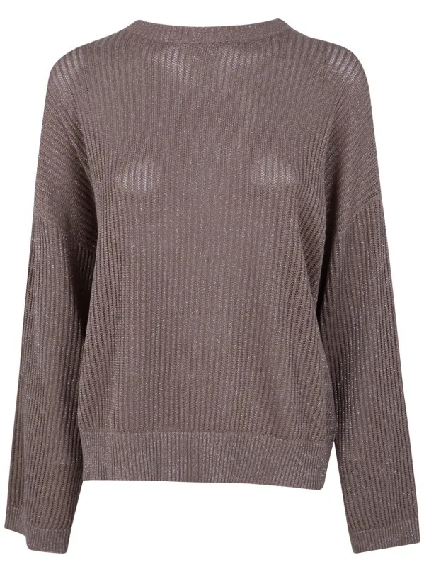 ROUND NECK SWEATER made by Brunello Cucinelli