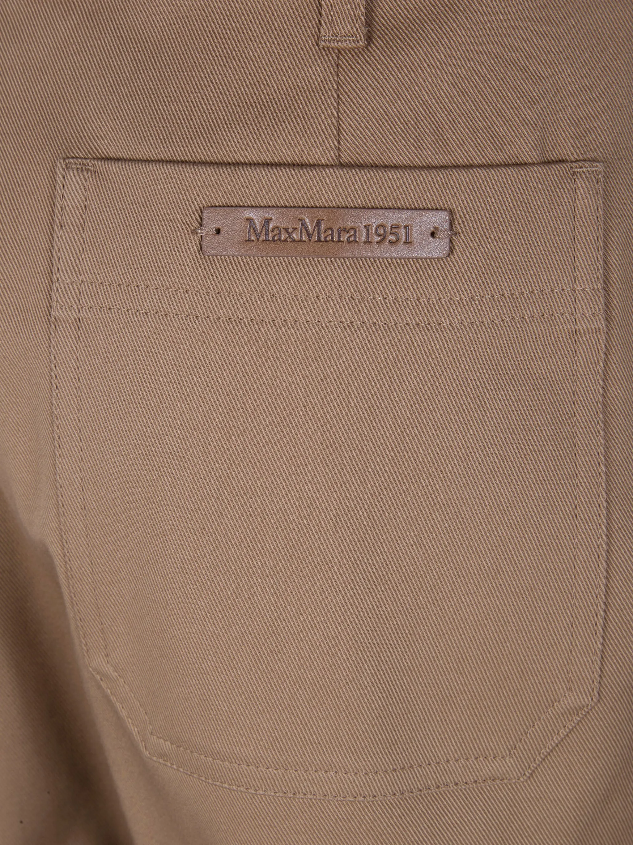 "BAUTTA" COTTON BULL BARREL LEG TROUSERS sold by Lord & Taylor product image thumbnail 3
