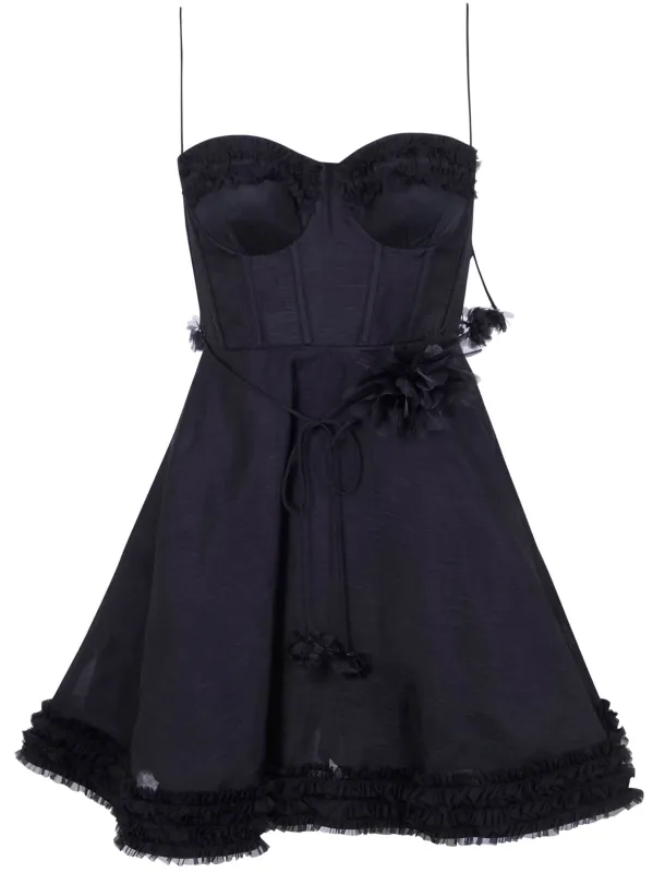 "LUNA RUFFLE" MINI DRESS sold by Lord & Taylor