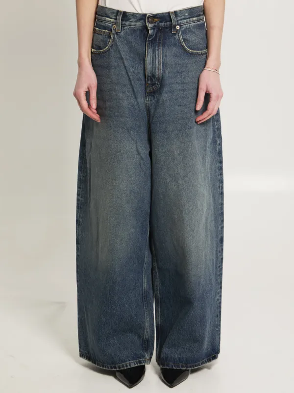 LOW-RISE BAGGY JEANS sold by Lord & Taylor