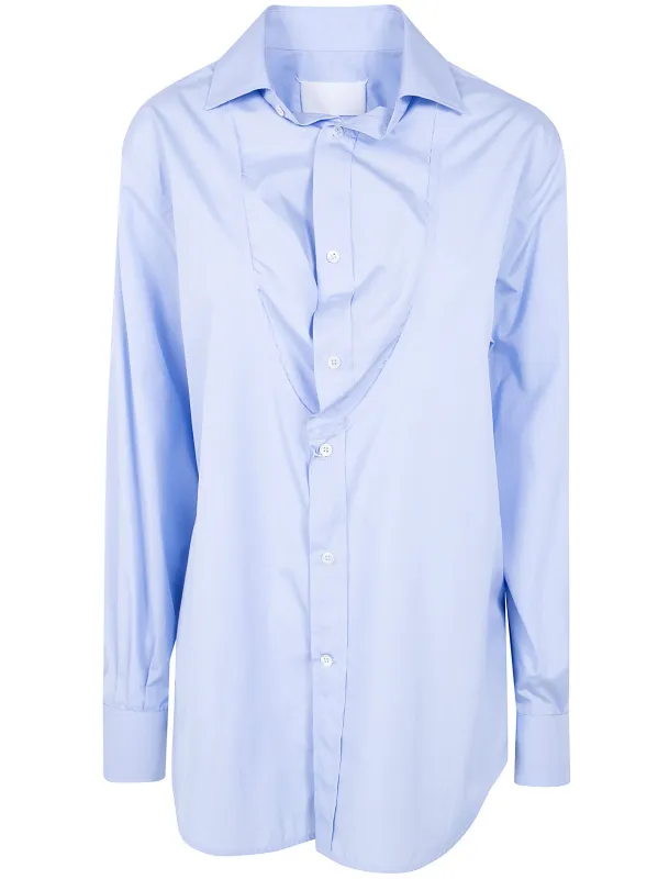 FOLDED COLLAR POPLIN SHIRT made by Maison Margiela