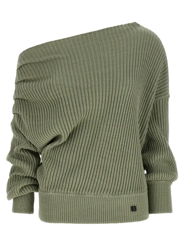 Draped sweater made by Balmain