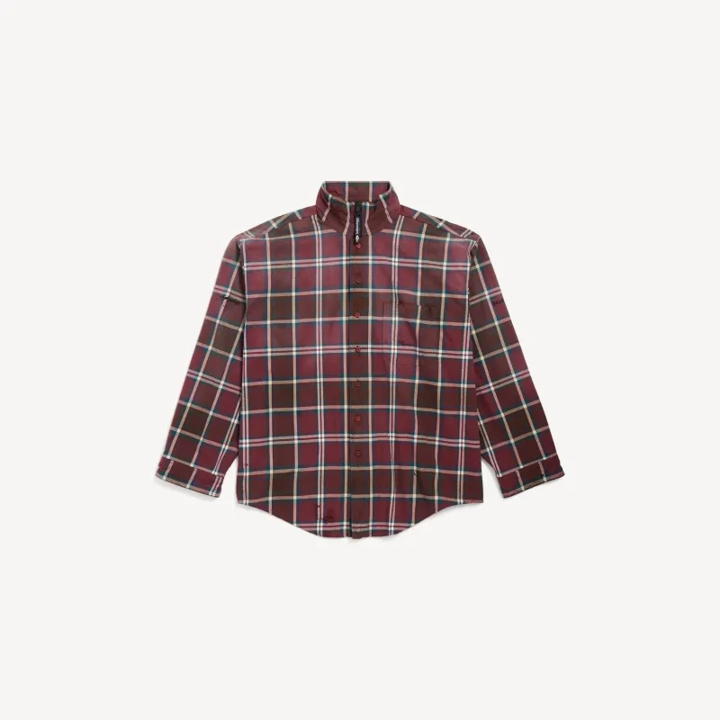 POLYESTER COTTON ZIP UP SHIRT sold by Lord & Taylor