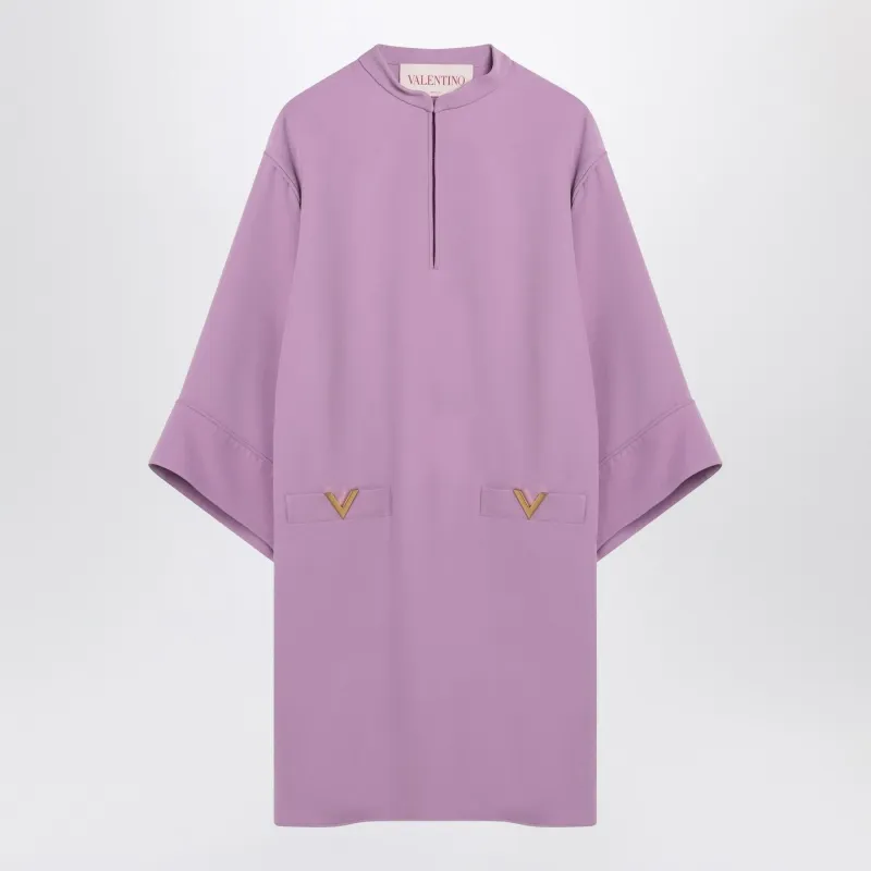 LILAC SILK MINI DRESS sold by Lord & Taylor