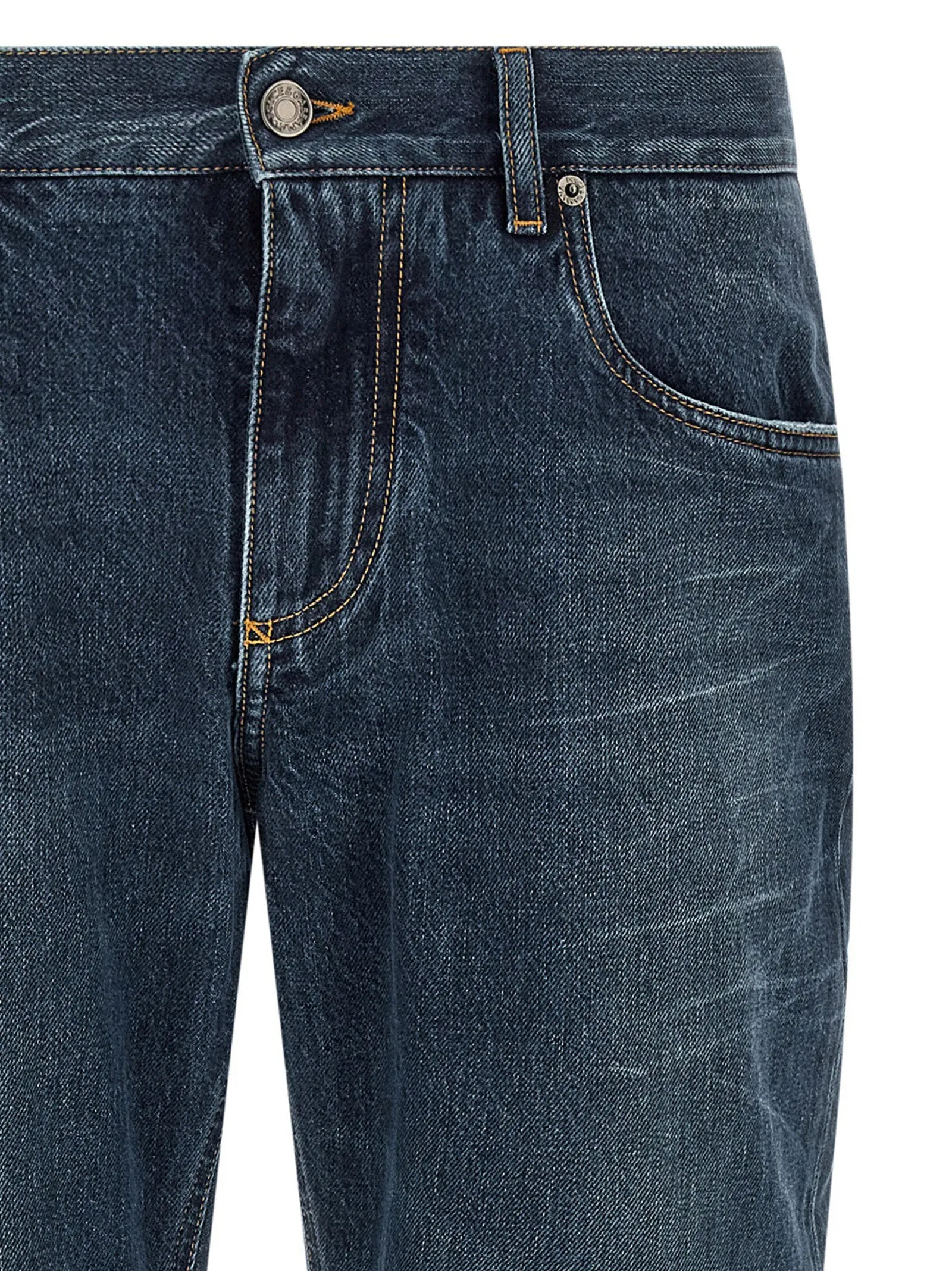 Logo embroidery jeans sold by Lord & Taylor product image thumbnail 3