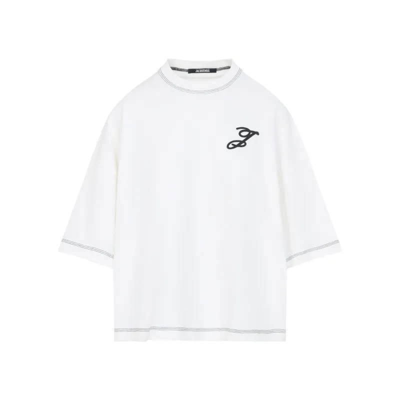 OFF WHITE COTTON T-SHIRT made by Jacquemus