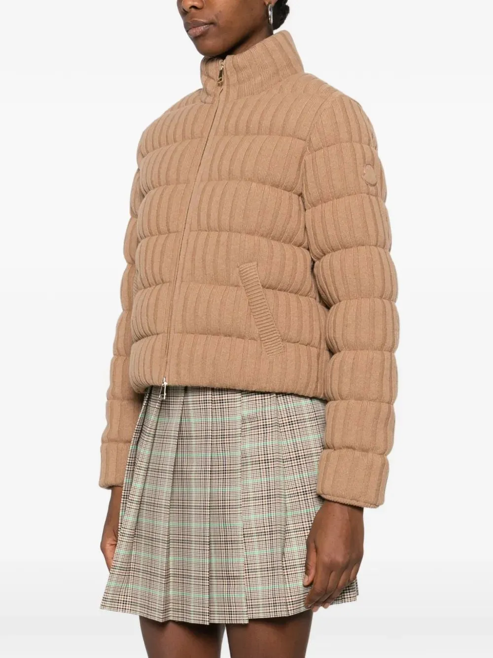 MEDIUM BEIGE WOOL CASHMERE CARDIGAN sold by Lord & Taylor product image thumbnail 3