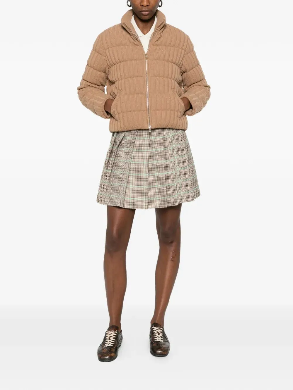 MEDIUM BEIGE WOOL CASHMERE CARDIGAN sold by Lord & Taylor product image thumbnail 2