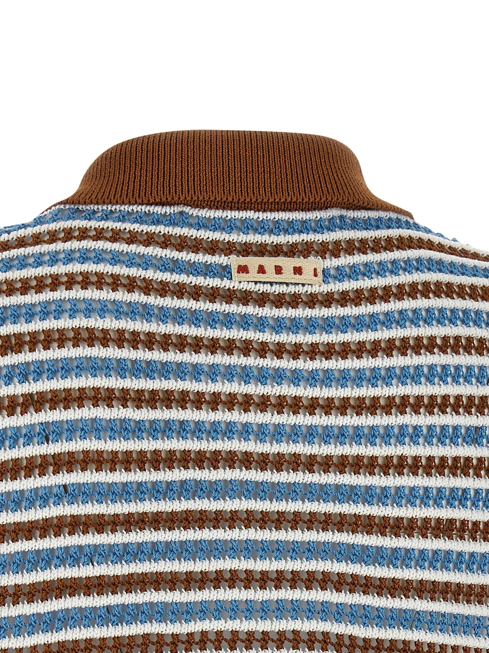 Striped crochet cardigan sold by Lord & Taylor product image thumbnail 4