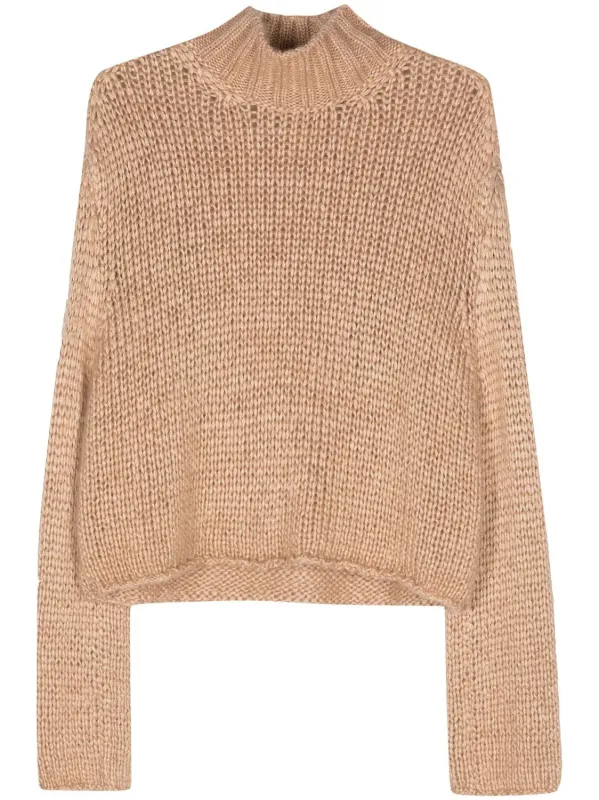 SILK CASHMERE MOHAIR TURTLENECK SWE made by Forte Forte