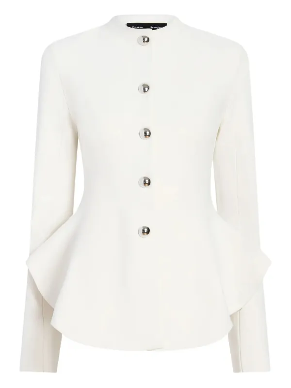 OFF WHITE VISCOSE POLYAMIDE JACKET made by Proenza Schouler
