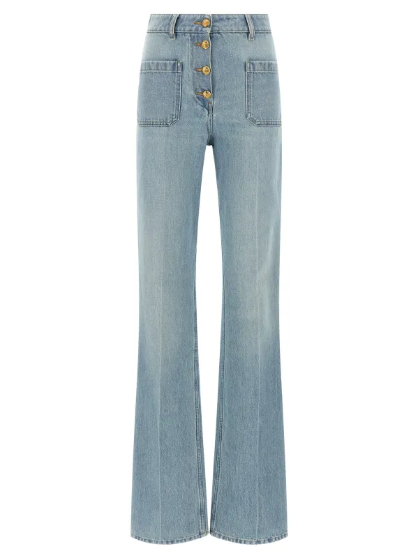 Valentino Garavani high waist jeans sold by Lord & Taylor