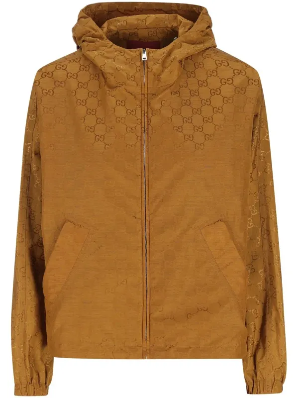 GG NYLON HOODED JACKET made by Gucci