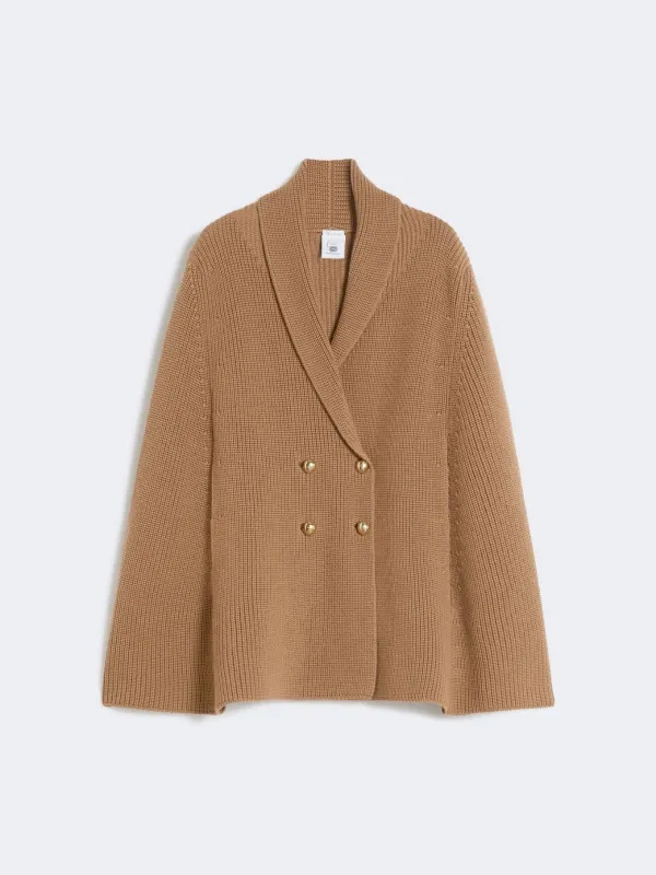 Virgin wool double breasted jacket made by MaxMara