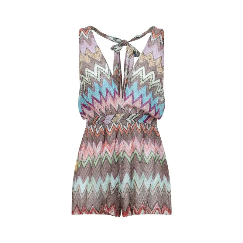 ZIG ZAG SHORT JUMPSUIT sold by Lord & Taylor