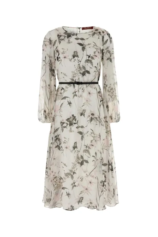 PRINTED SILK CAMPO DRESS made by MaxMara