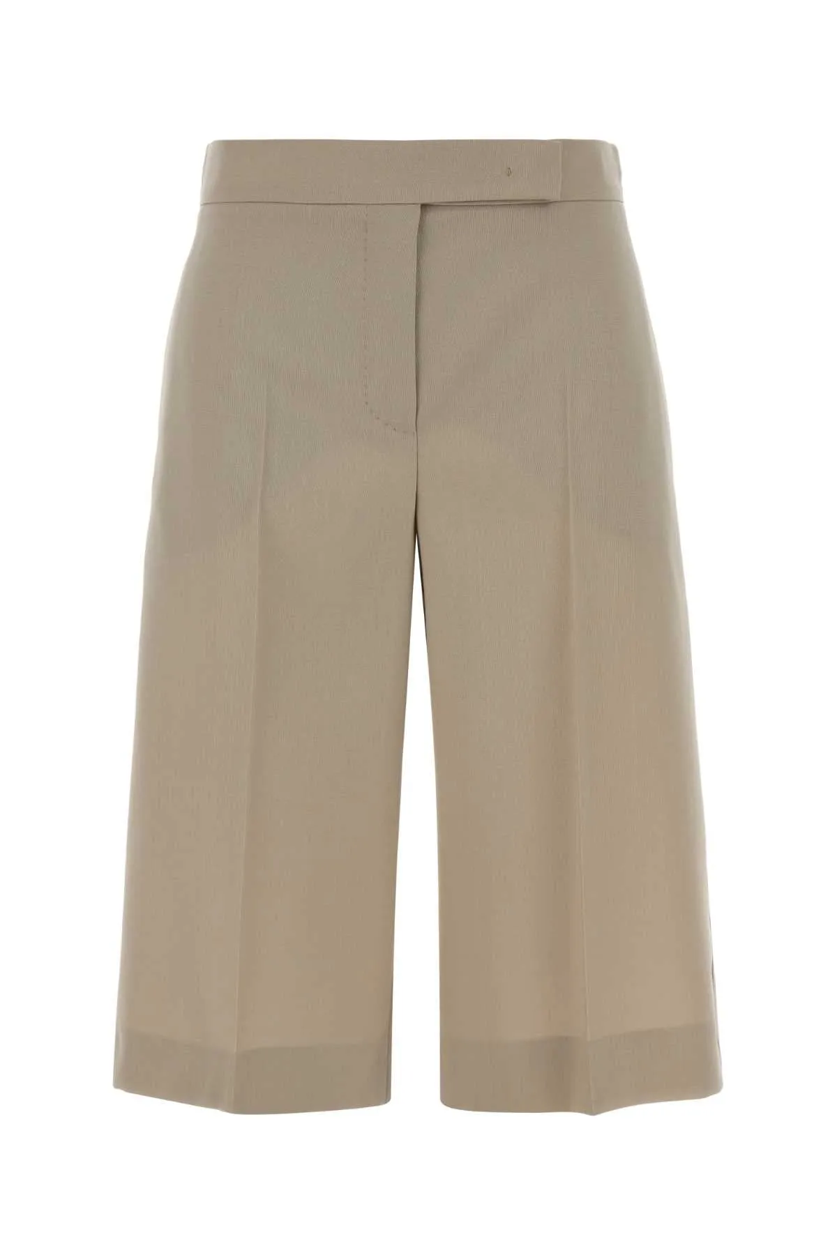 SAND WOOL BLEND MILE BERMUDA SHORTS sold by Lord & Taylor