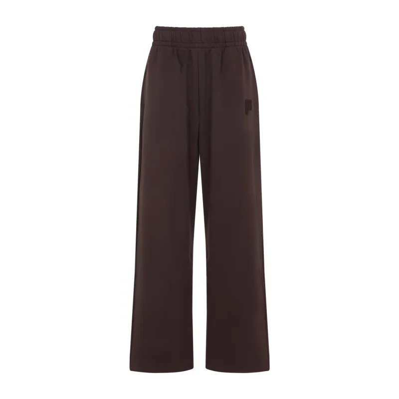 BROWN STRAIGHT LEG COTTON TRACK PANTS sold by Lord & Taylor