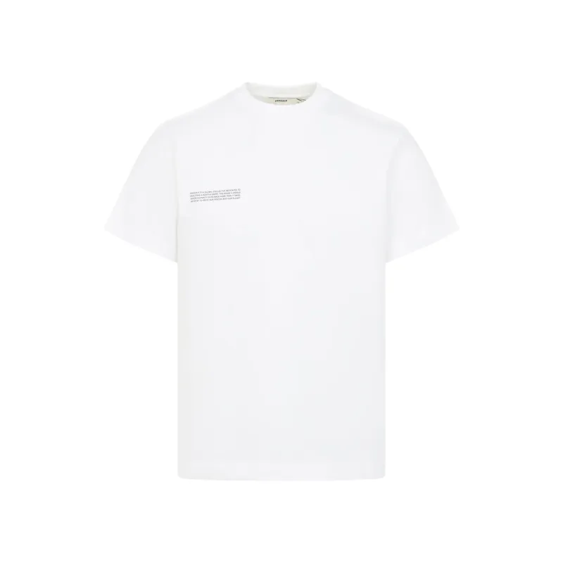 OFF WHITE COTTON 365 MIDWEIGHT T-SHIRT made by Pangaia
