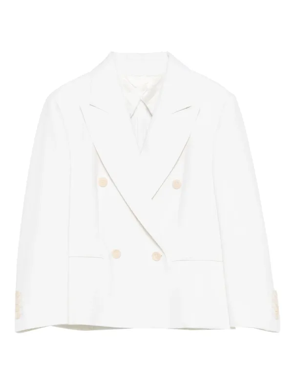 WHITE WOOL ELASTANE MXMDORICO made by MaxMara