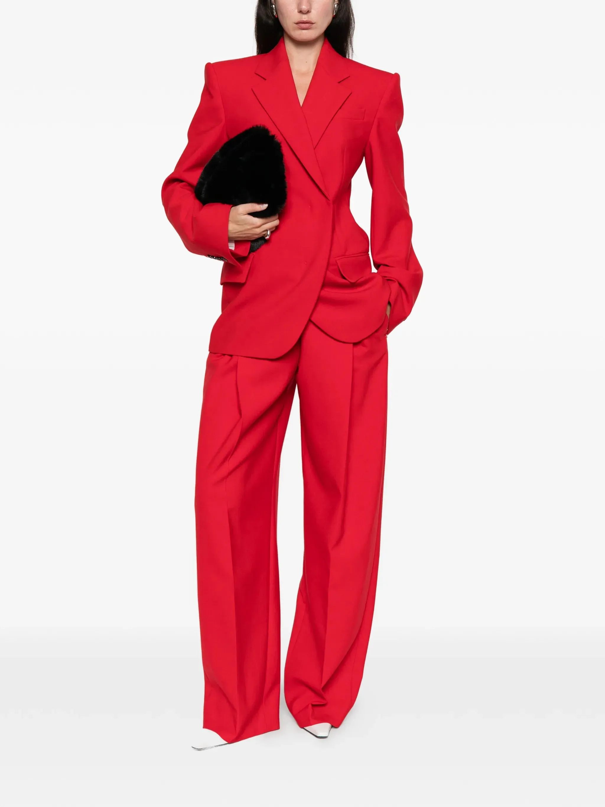 RED POLYESTER WOOL SPXGUFO sold by Lord & Taylor product image thumbnail 2