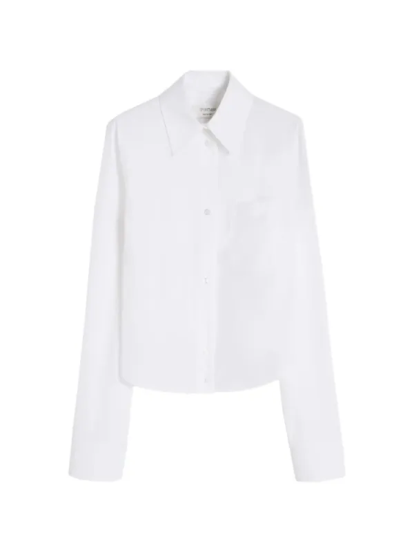 WHITE COTTON POLYESTER SPXCEPPO made by MaxMara