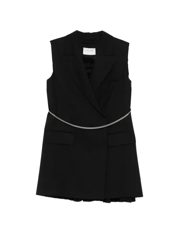 BLACK WOOL POLYESTER SPXALBERO made by MaxMara