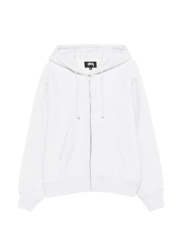 DRAWSTRING HOOD ZIP FASTENING made by Stussy