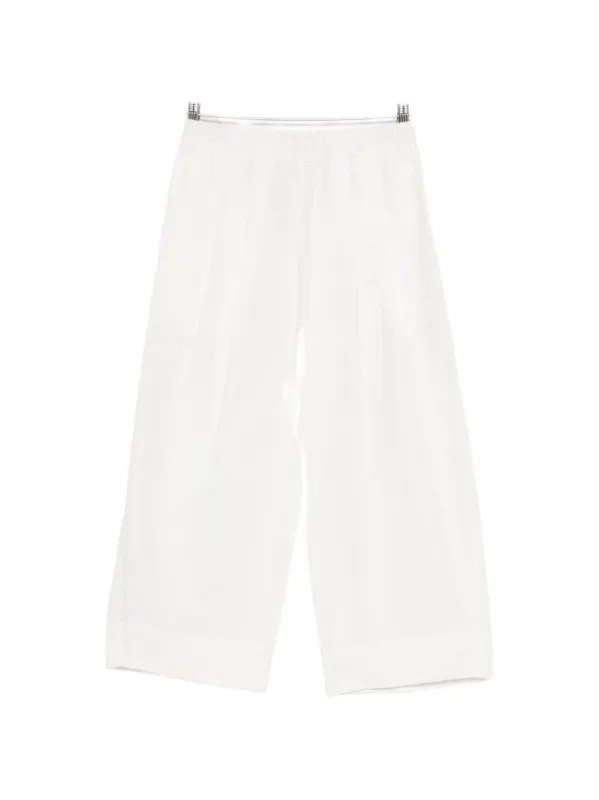 ELASTICATED WAISTBAND WIDE-LEG made by A Punto B