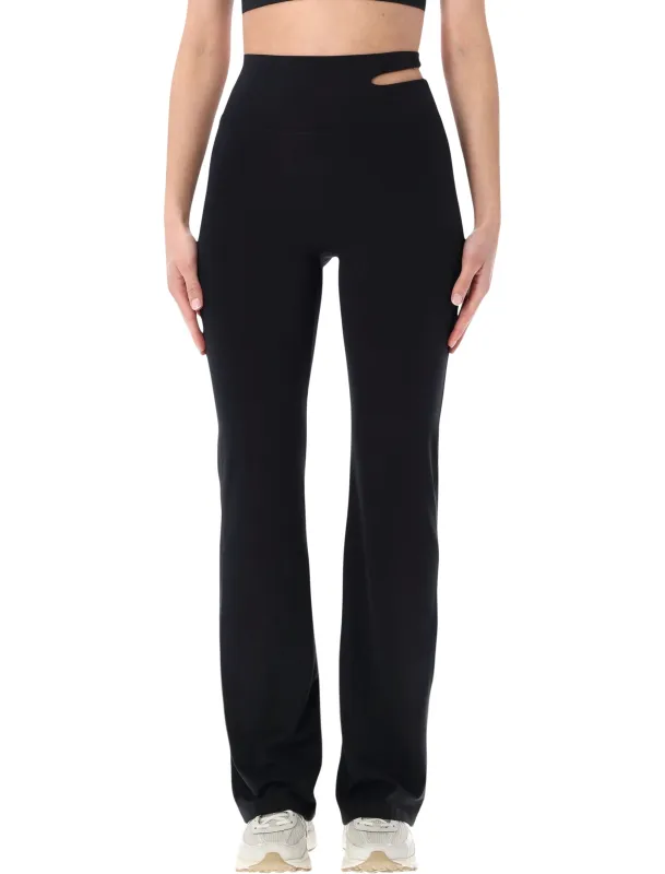 NIKE CUT-OUT ZENVY FLARED LEGGINGS made by Nike