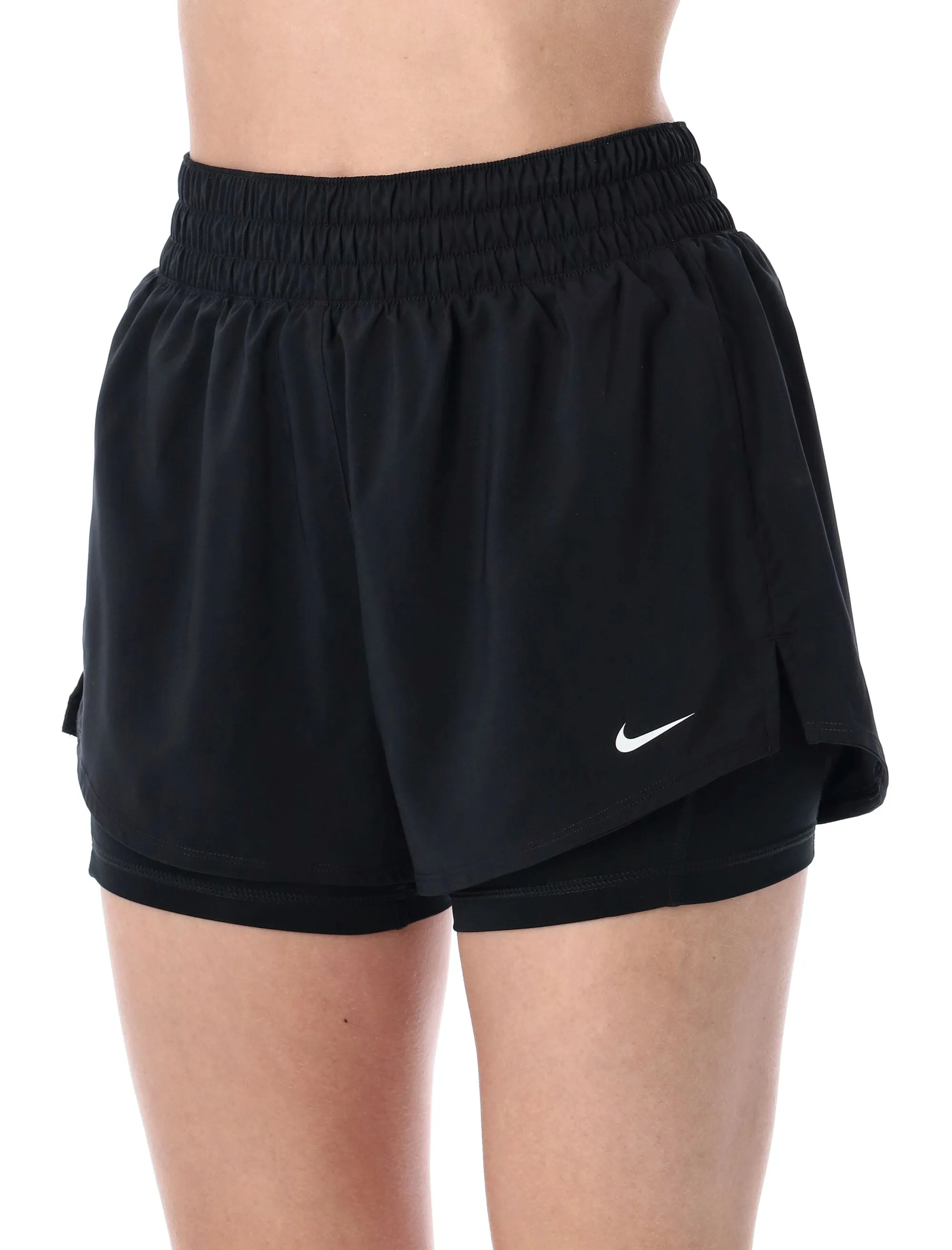 NIKE HIGH-WAIST RUNNING SHORTS sold by Lord & Taylor product image thumbnail 3