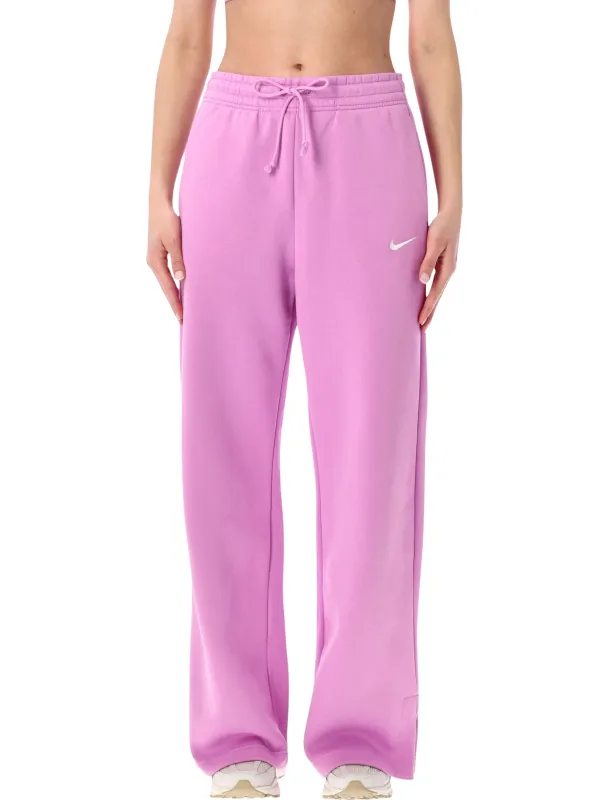 NIKE WIDE-LEG FLEECE TROUSERS made by Nike