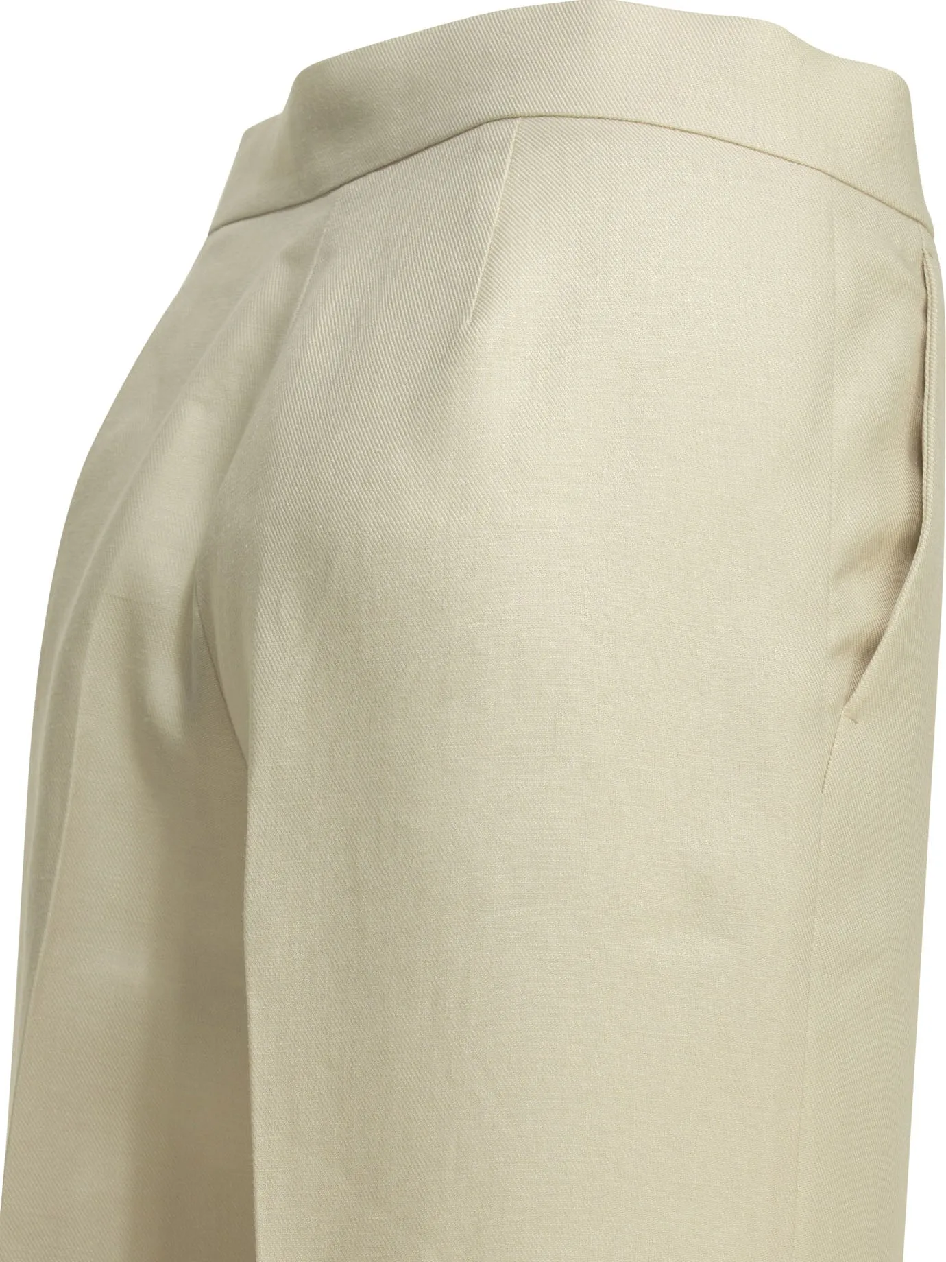 TAILORED BEIGE LINEN PANTS sold by Lord & Taylor product image thumbnail 4