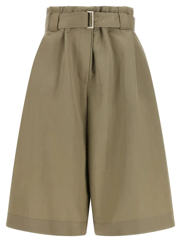 Bag waist bermuda shorts made by Brunello Cucinelli