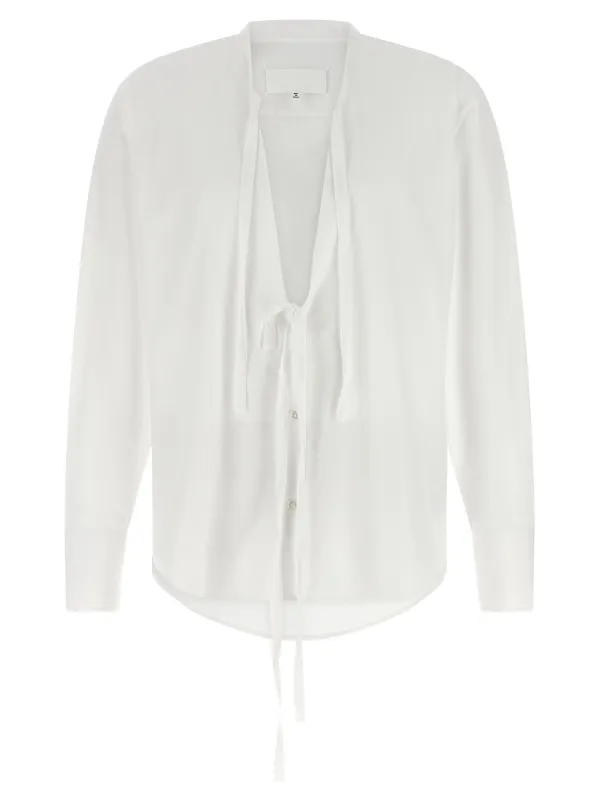 Raw cut hem shirt made by Maison Margiela
